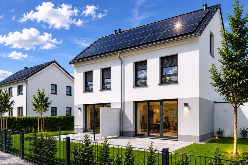 HAUS 1 | Neubau-Doppelhaushälfte | KfW 40 QNG Plus